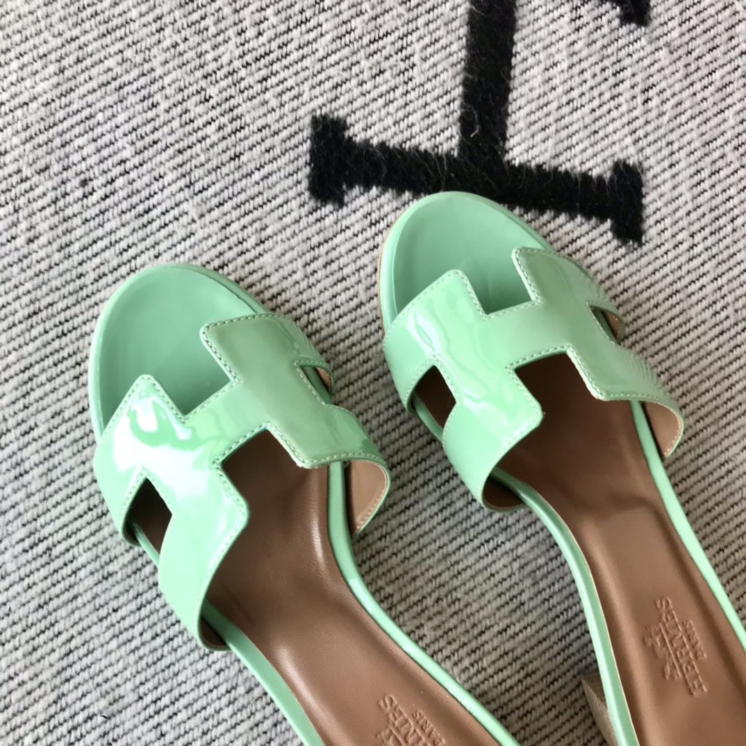 에르메스 올수공 오아시스 슬리퍼 샌들 페이던트 19